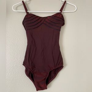 Mirella adult petite ballet leotard